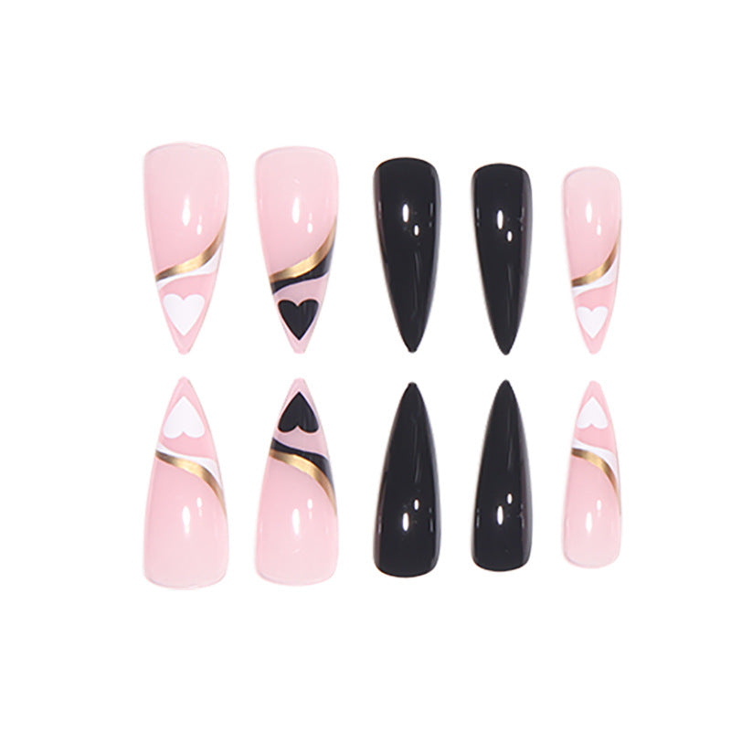 Elegant Stiletto Nail Art Set Kalsten