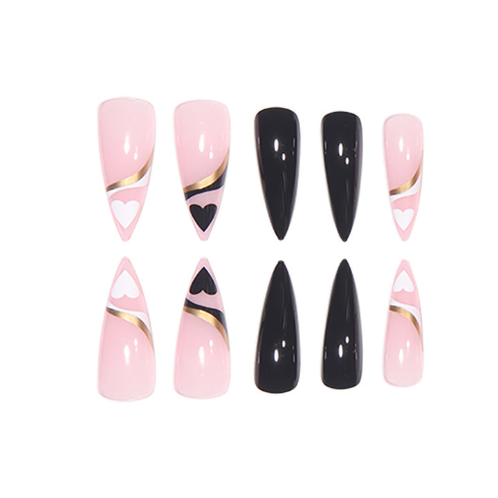 Elegant Stiletto Nail Art Set Kalsten