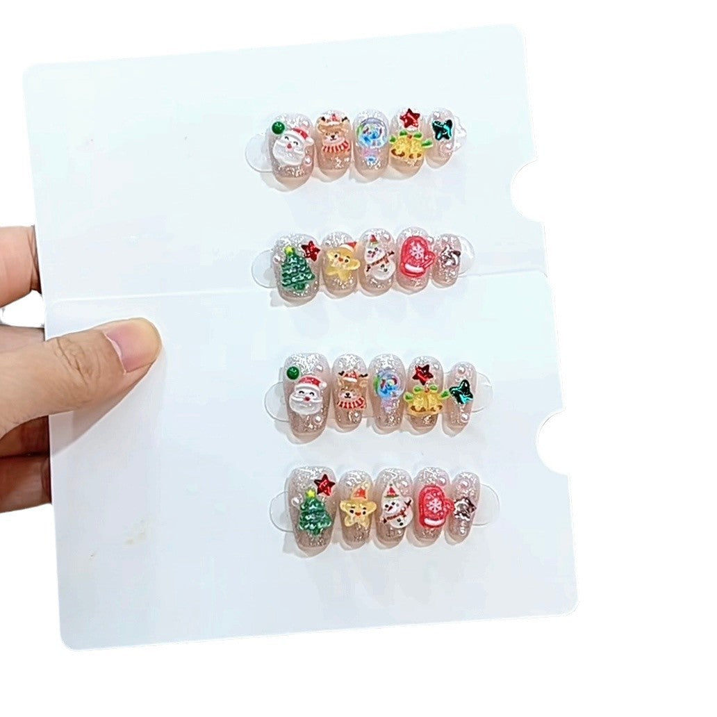 Holiday-Themed Press-On Nail Art Collection Kalsten