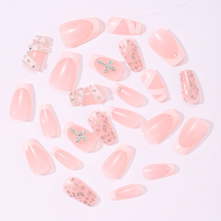 Elegant Nail Art with Glitter Design Kalsten