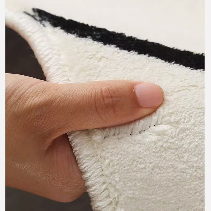 Shamrock-Themed Plush Bath Mat