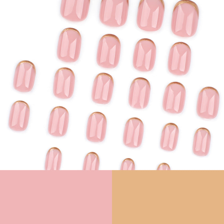 Elegant Nail Art in Modern French Tip Style Kalsten