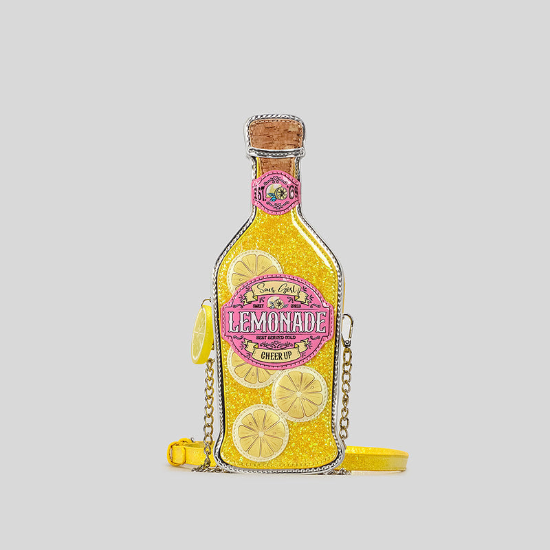 Novelty Lemonade Bottle Handbag