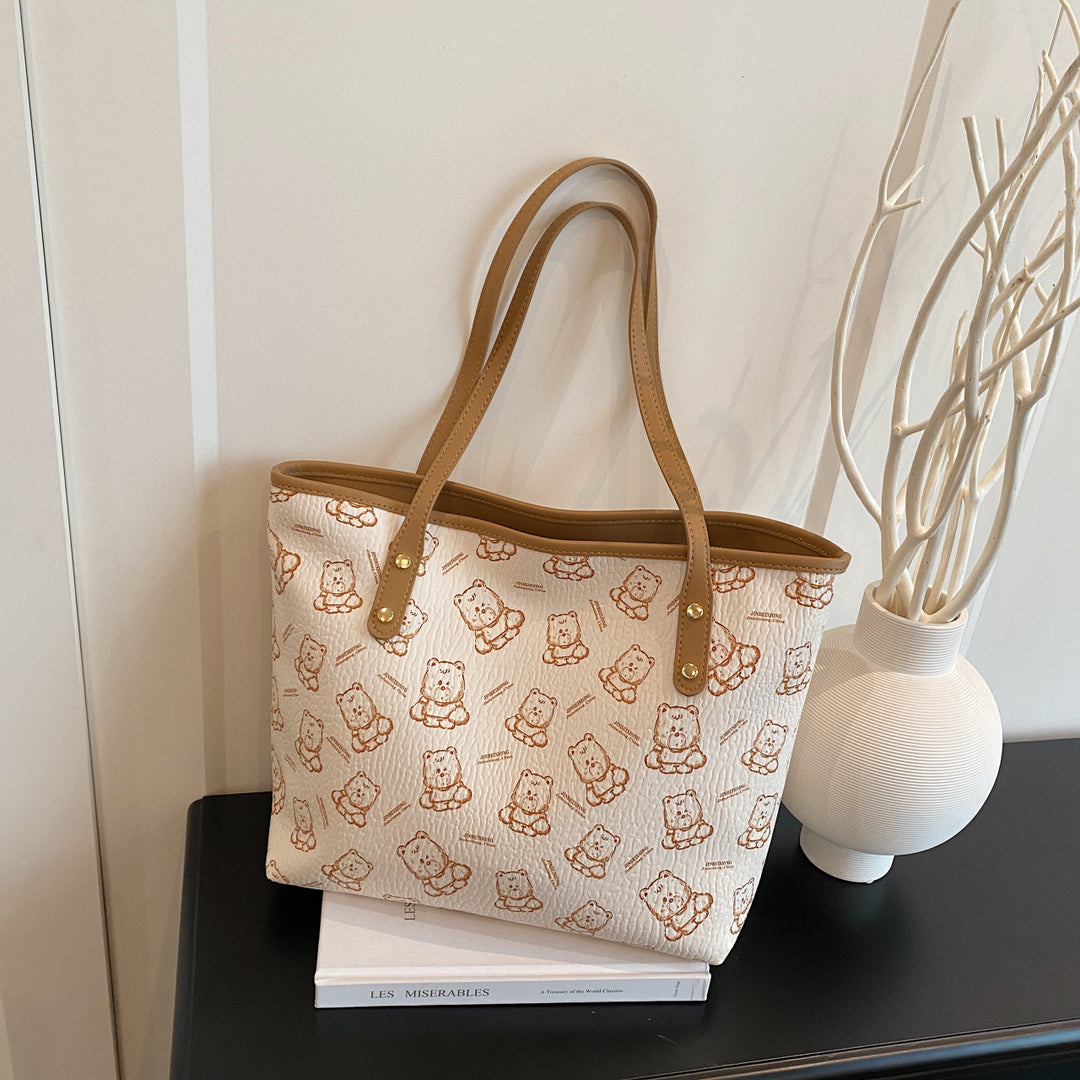 Playful Graphic Tote Bag Kalsten