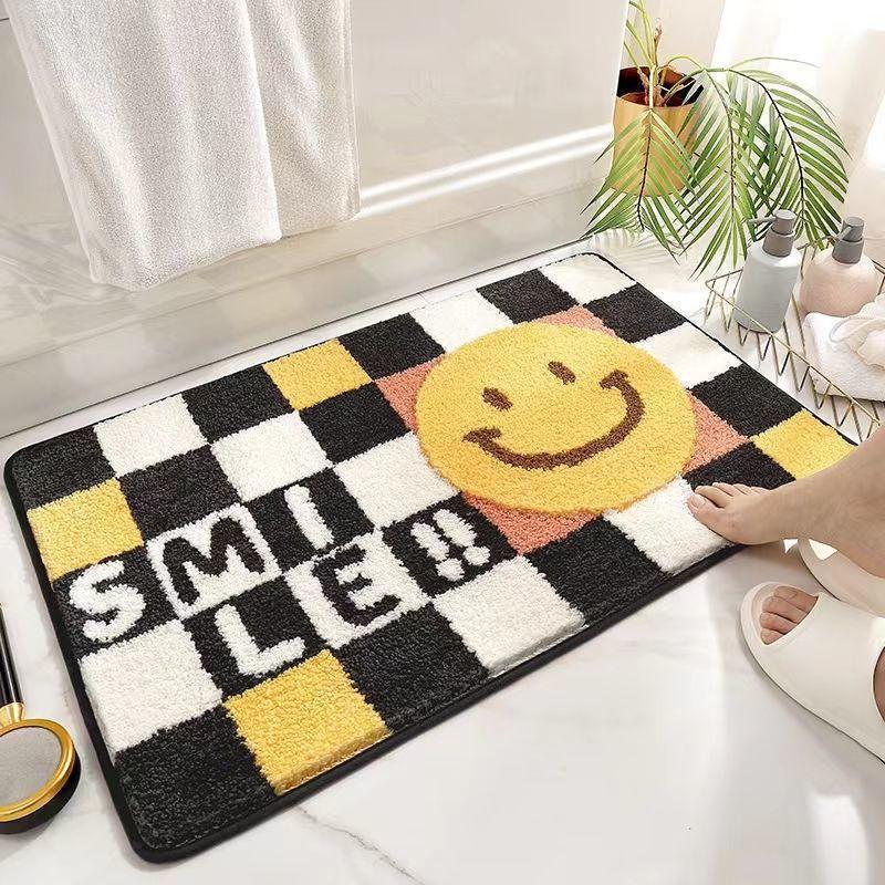 Playful Penguin-Themed Bath Mat Kalsten
