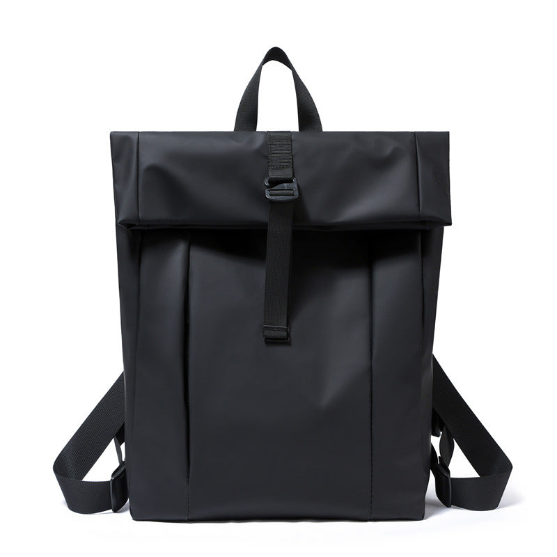 Elegant backpack with practical roll-top closure Kalsten