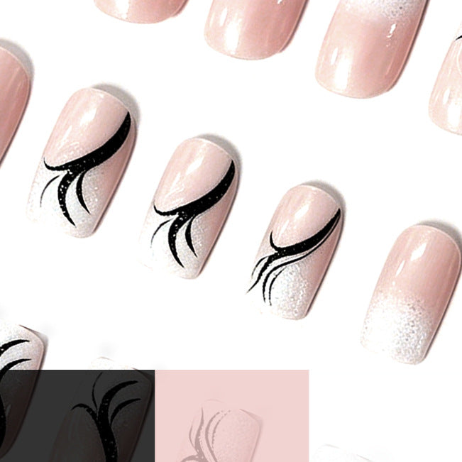 Elegant French Tip Acrylic Nail Enhancements Kalsten 1789915459