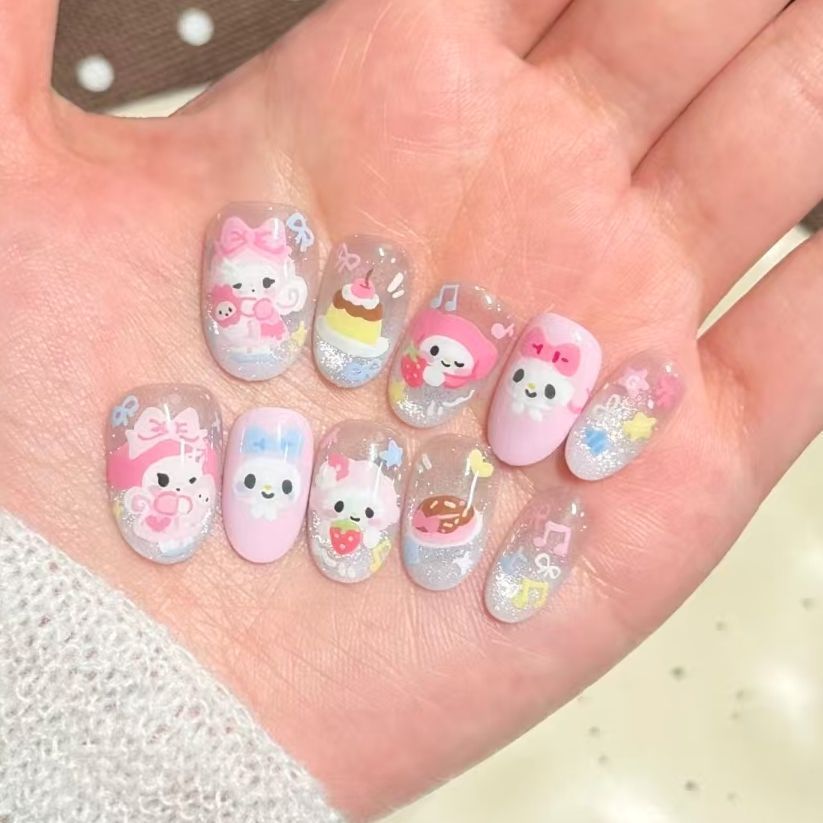 Artistic Ombre Glitter Nail Art Set Kalsten