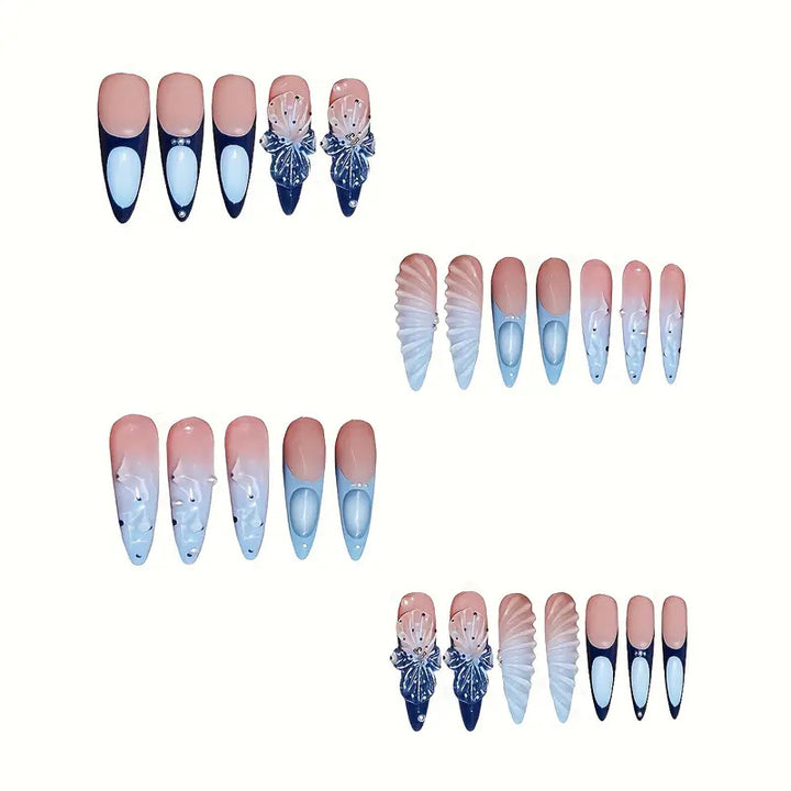 Artistic Butterfly-Inspired Press-On Nails Kalsten
