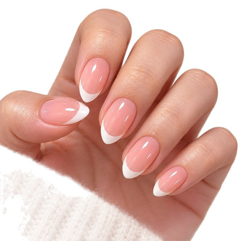 Elegant French Tip Nail Art Extensions Kalsten 1789915249