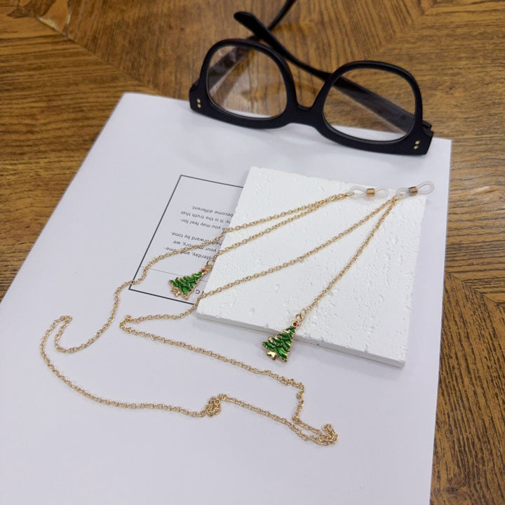Festive Christmas Tree Eyewear Chain Kalsten