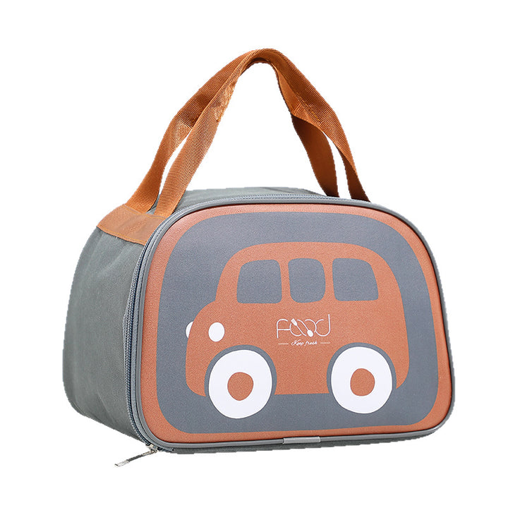 Insulated Lunchbox with Fun Vehicle Design Kalsten