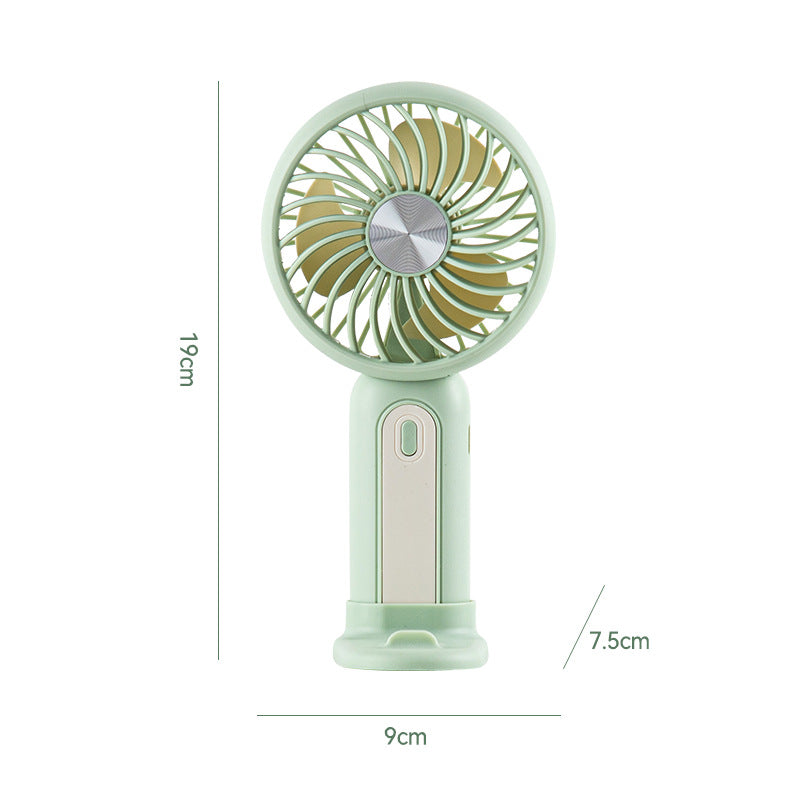 Unisex portable hand cooling fan with Peltier cooling module, stepless speed control and LED digital display Kalsten