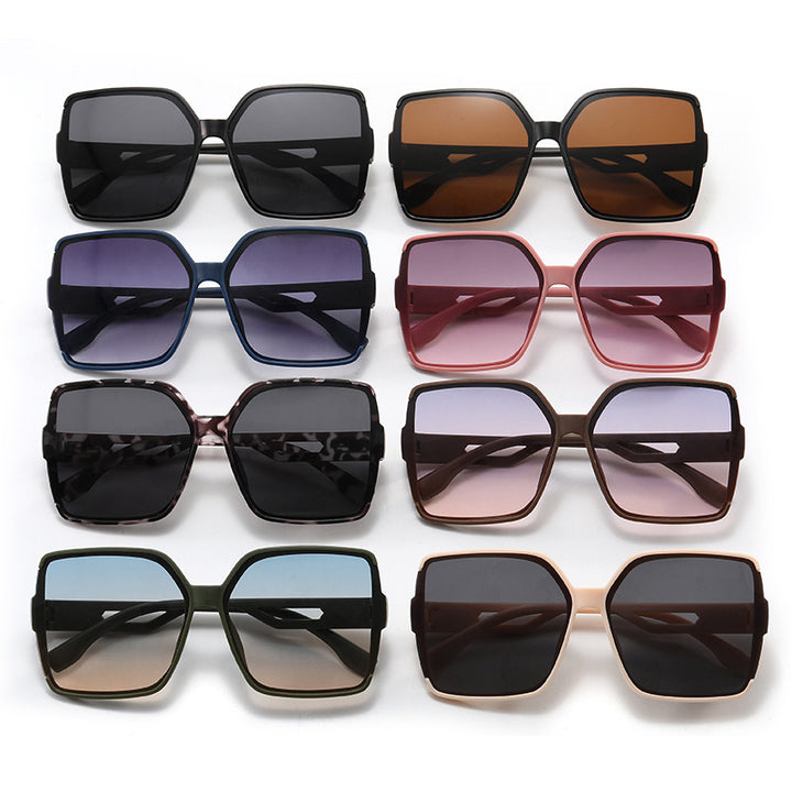Ladies Oversized Sunglasses with striking angular design Kalsten