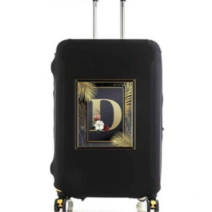 Women's Hard Shell Suitcase with Luxurious Flower Design Kalsten