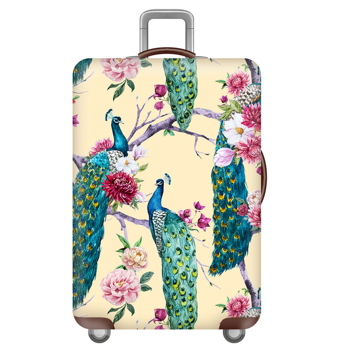 Unisex hard-shell suitcase with funny monster design Kalsten