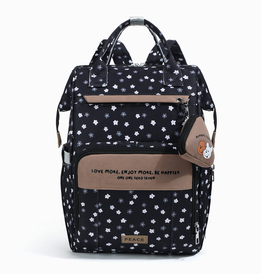 Chic Floral Print Multi-Functional Backpack Kalsten