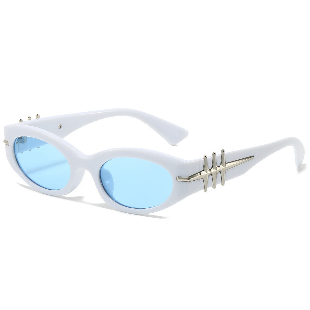 Stylish Elegant Oval Frame Sunglasses Kalsten