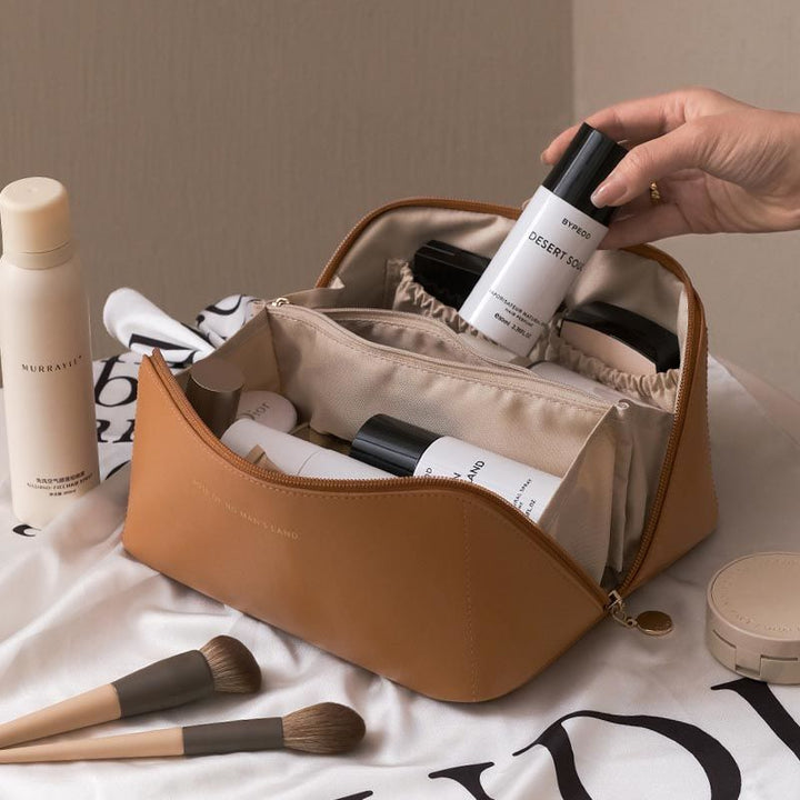 Cosmetic bag with multiple compartments and elegant design Kalsten