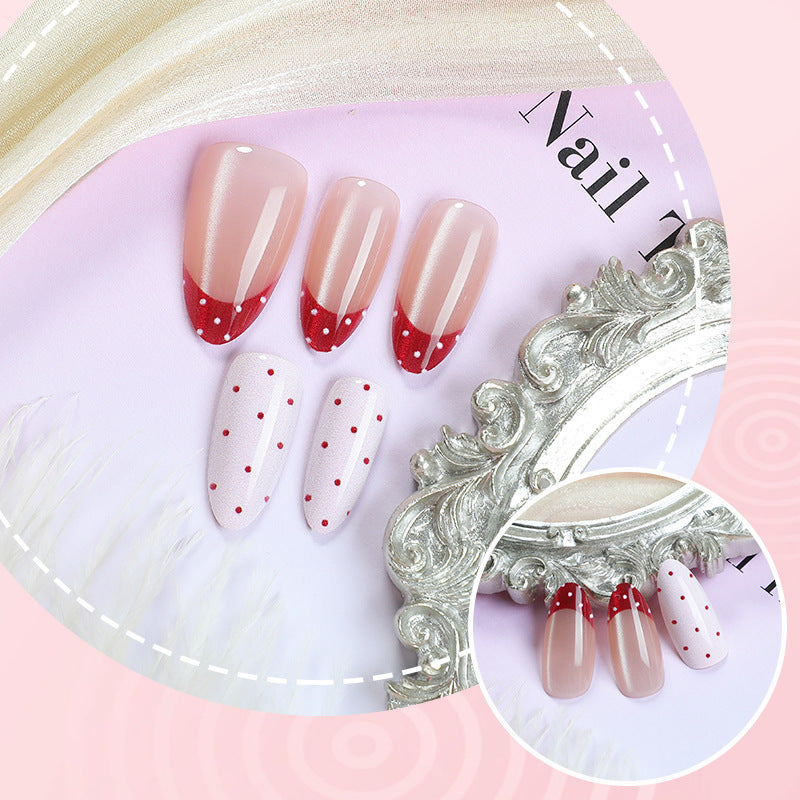 Playful Polka Dot Press-On Nail Set Kalsten