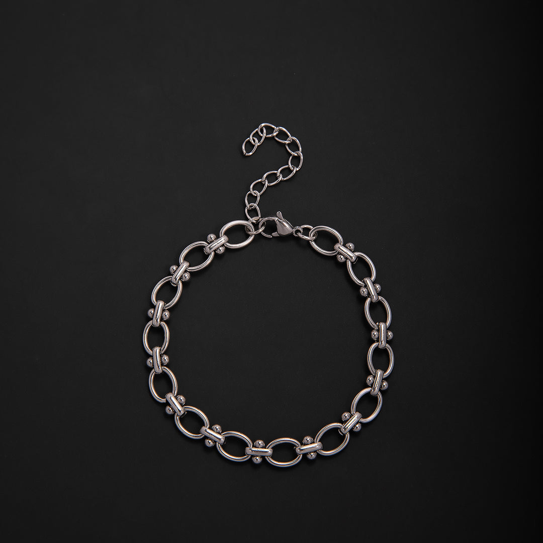Elegant Geometric Link Bracelet Kalsten