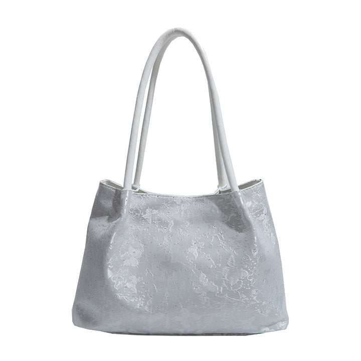 Stylish Metallic-Accented Handbag