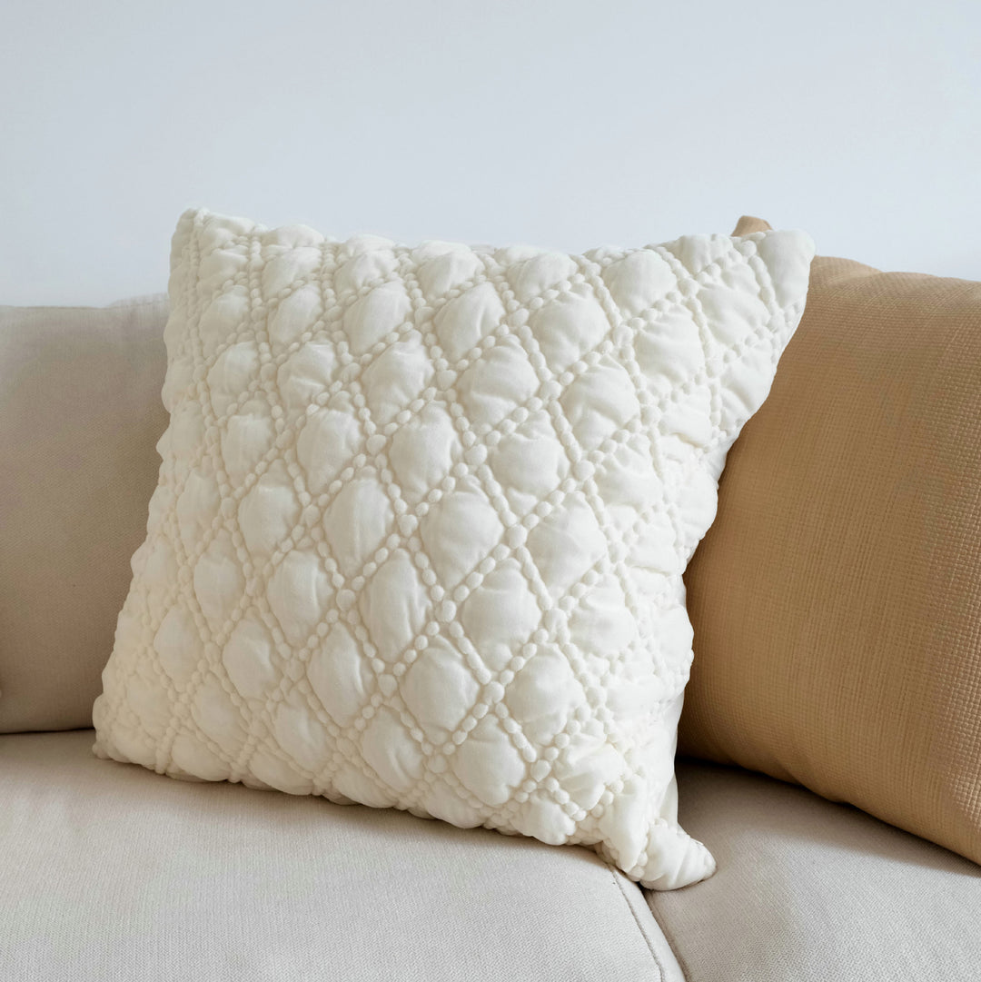 Quilted Decorative Throw Pillow