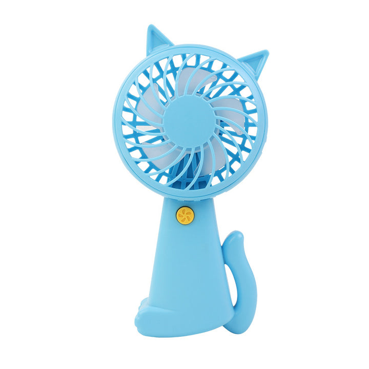 Women's Portable Hand Fan in Cat Design Kalsten