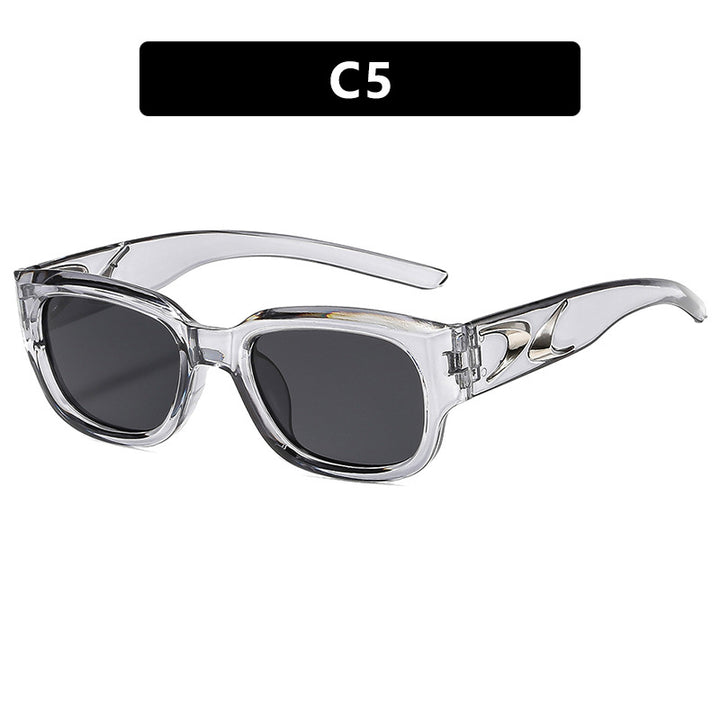 Women's sunglasses in fashionable retro design with stylish accents Kalsten