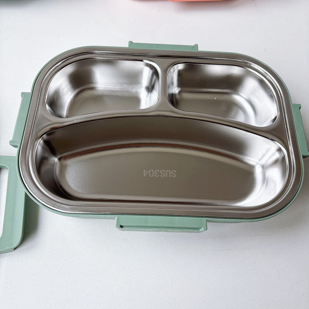 Carrot-Themed Multi-Compartment Lunch Box