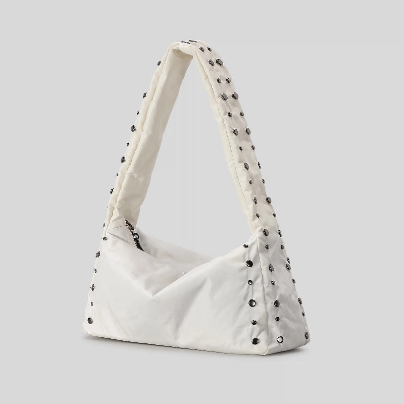 Contemporary Quilted Shoulder Bag
