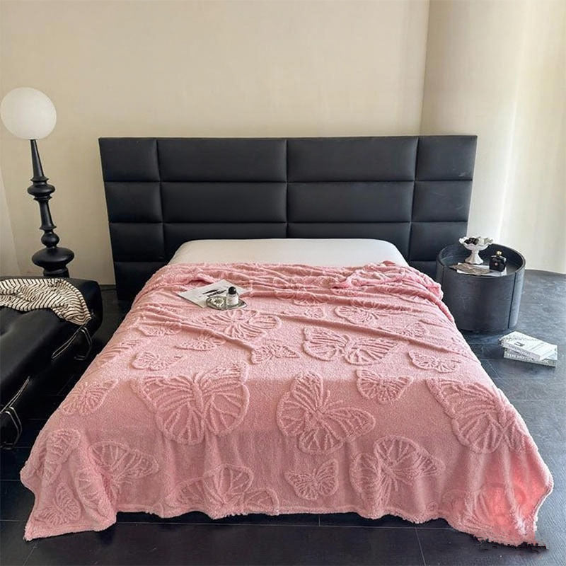 Ladies Luxurious Bedspread with Butterfly Pattern Kalsten