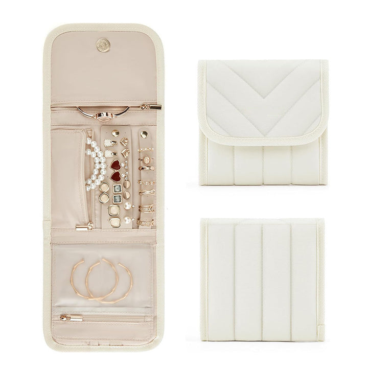 Jewelry organizer with versatile compartment layout Kalsten