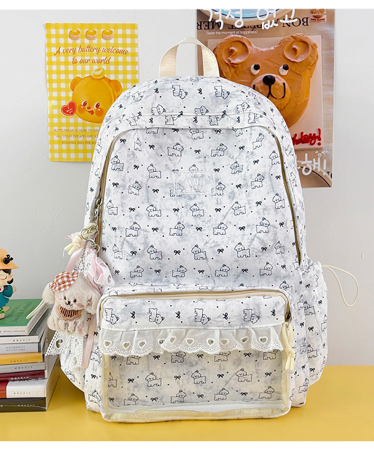 Cute Animal-Themed School Backpack