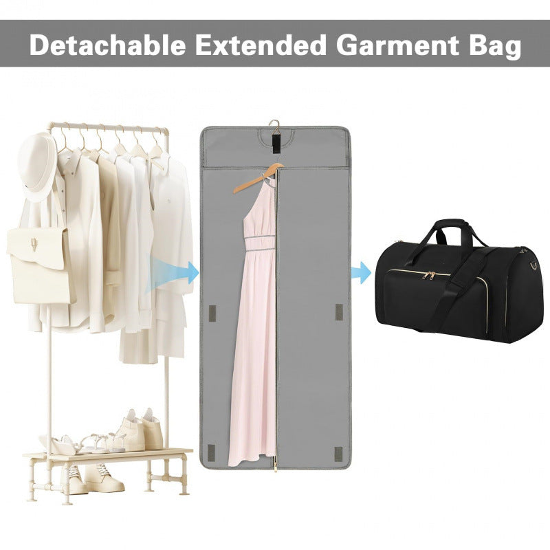 Multifunctional Travel Bag with Detachable Backpack Kalsten