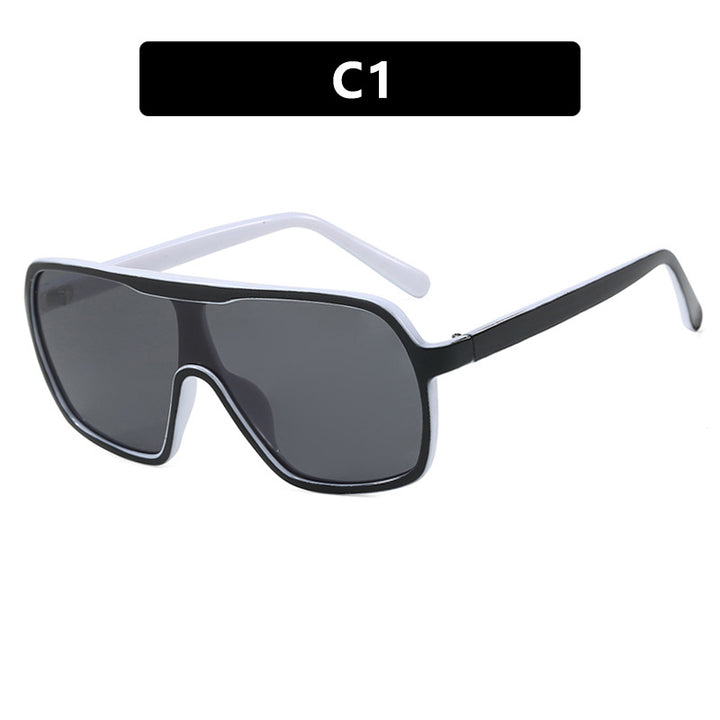 Women oversized sunglasses with wide frame Kalsten