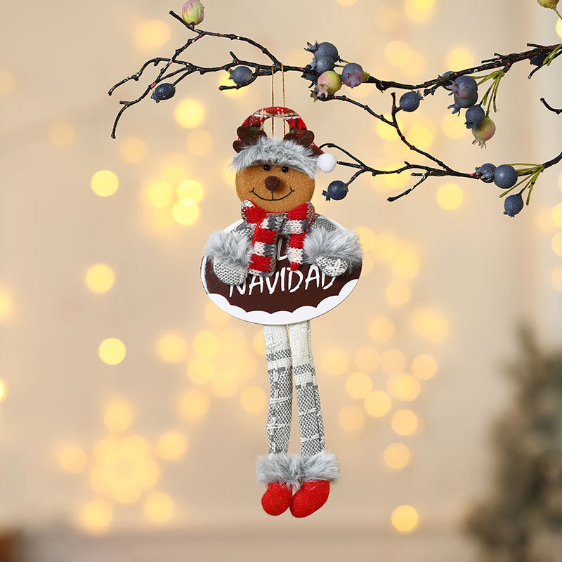 Festive Snowman Shelf Decoration Kalsten