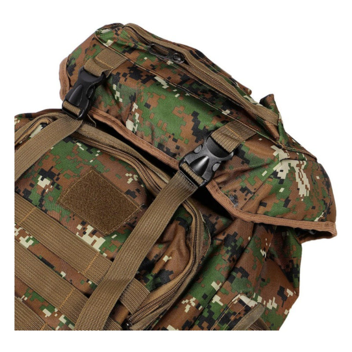 Tactical backpack with modular compartments and breathable back Kalsten