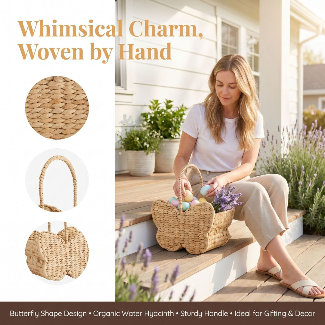 Playful basket in butterfly design Kalsten