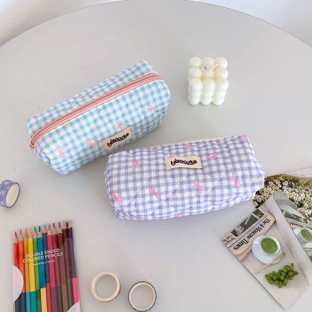 Stylish Quilted Pencil Case Kalsten