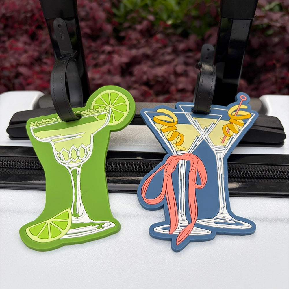 Cocktail Glass Shaped Luggage Tag Kalsten