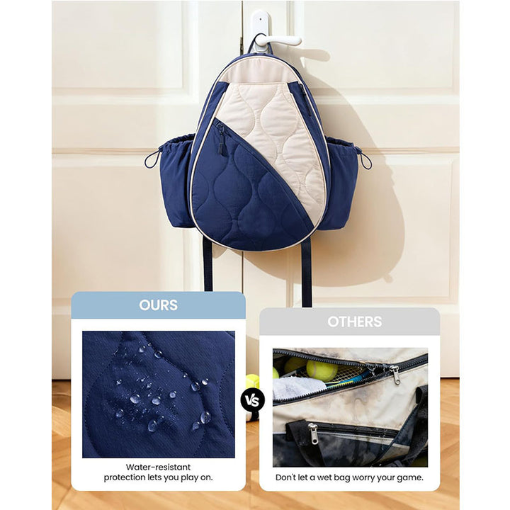 Quilted Tennis Racket Backpack Kalsten