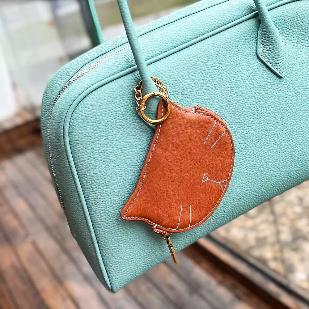 Charming Cat-Shaped Coin Pouch