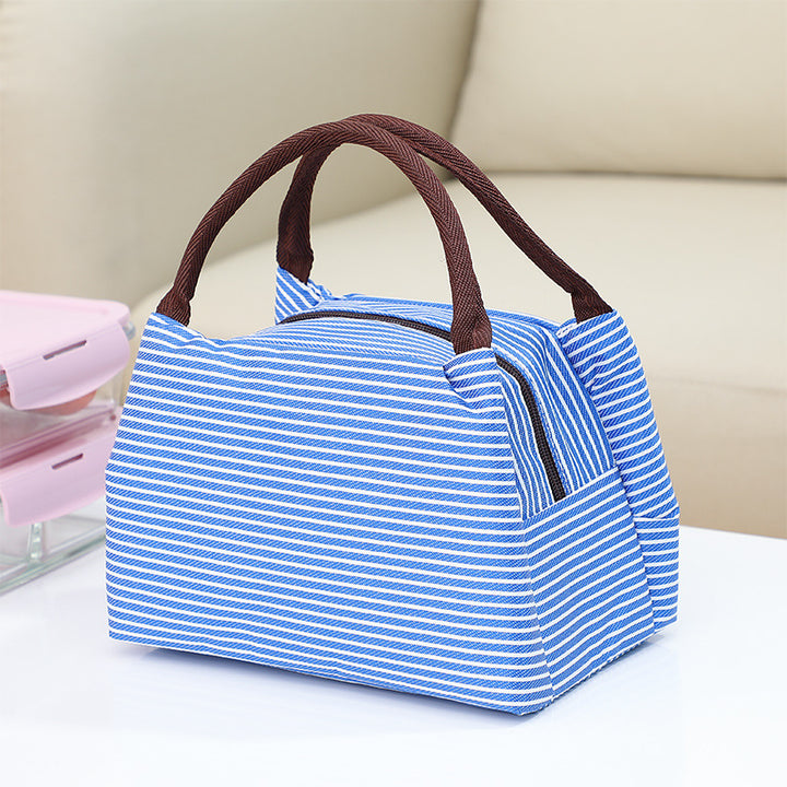 Insulated Striped Lunch Bag Kalsten