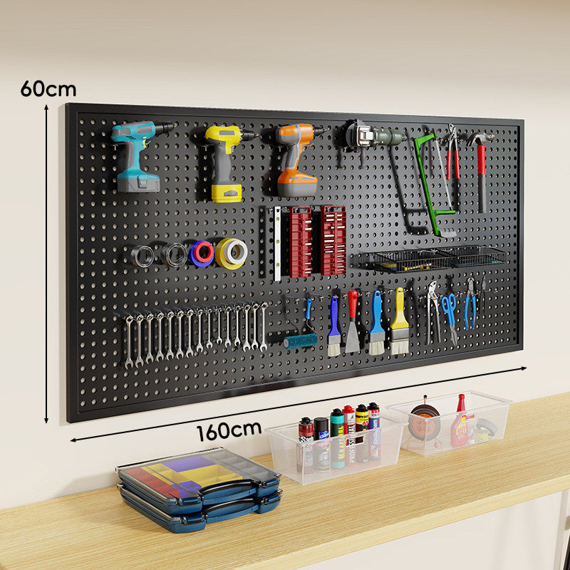 Pegboard Double-Prong Metal Hooks Compact Heavy-Duty Display Hangers