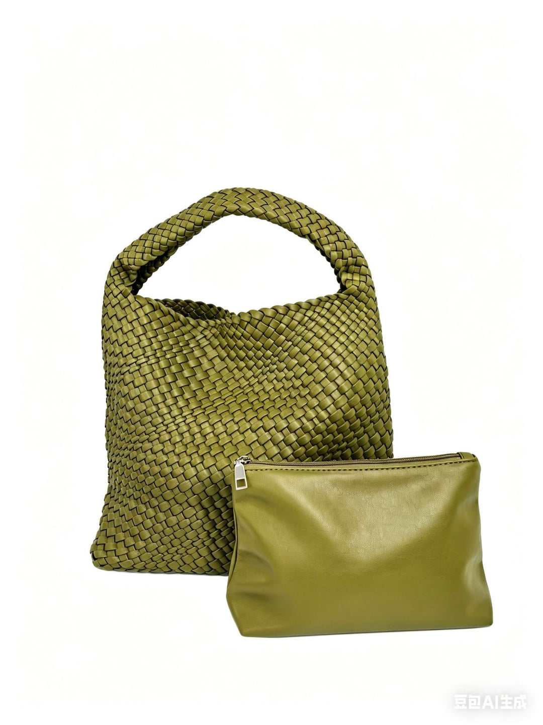 Textured Braided Tote Bag Kalsten