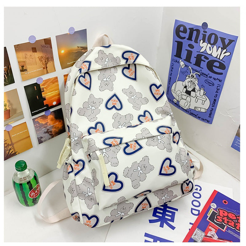 Character Print Backpack