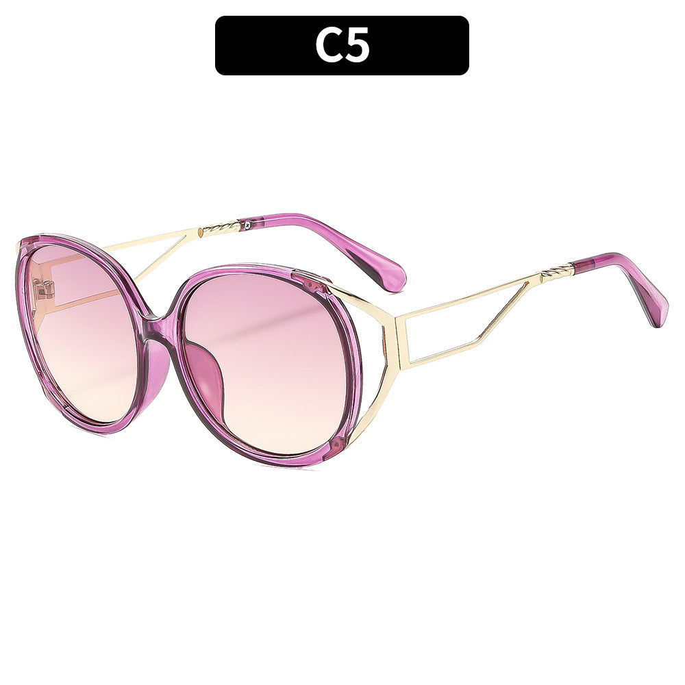 Statement Oversized Cat-Eye Sunglasses