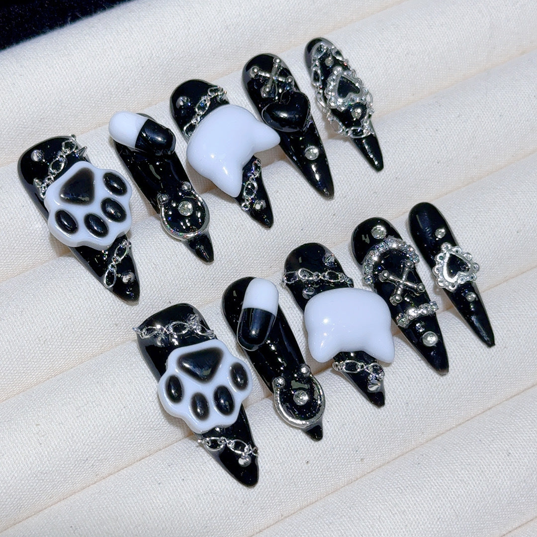 Glamorous Decorative Nail Enhancements