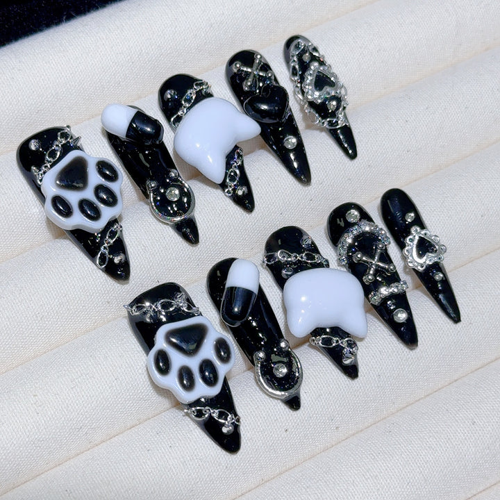 Glamorous Decorative Nail Enhancements